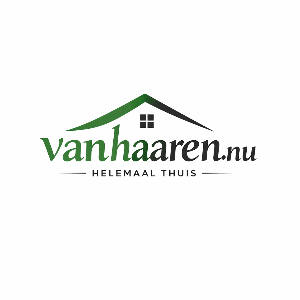 This image has an empty alt attribute; its file name is Modern-logo-design-for-vanhaaren.nu-with-theme-Helemaal-Thuis.-Colors-green-black-and-white.-Cl.png